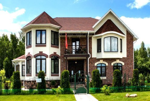 Искусственный камень плоский White Hills Лорн 415-40 коричневый рис 2