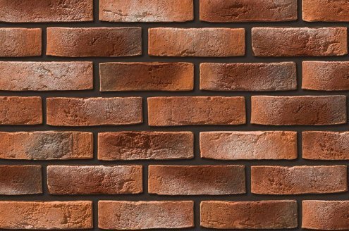 Гипсовая плитка плоская Leonardo Stone Дижон 490 коричневый рис 1