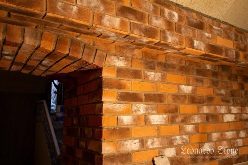 Искусственный камень угловой Leonardo Stone Орли 485 коричневый рис 3