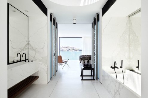 Керамогранит Laminam Russia I Naturali Marmi Bianco Statuario Venato lucidato 3000х1000х5,6 мм рядовая плитка LAMFF00319_IT рис 3