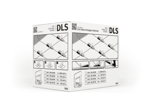 Основы для плитки DLS, 3000шт; 1,5мм, арт.2 DLS3000 рис 3