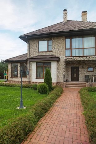 Искусственный камень угловой White Hills Брюгге Брик 315-25 бежевый рис 4