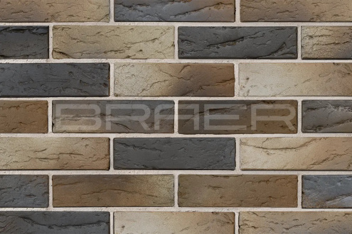 Кирпич керамический облицовочный Braer M150-M200 PRO 05.06 1 NF 250x120x65 рис 4