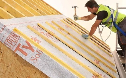 Гидроизоляция Tyvek Solid 50м.х1500мм.х0,22мм. рис 2