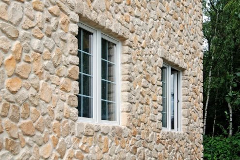 Искусственный камень угловой White Hills Хантли 605-15 бежевый рис 3