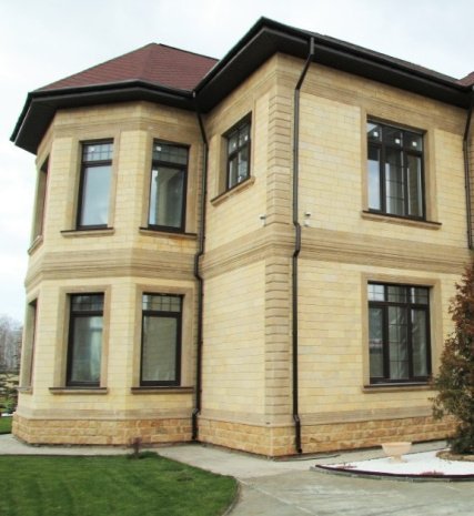 Искусственный камень плоский Eco Stone Кастелло 500 11 бежевый рис 2