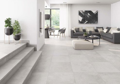 Клинкерная плитка Gres de Aragon Urban цвет: Blanco, поверхность: antislip размер: 300х330х14мм, ступень фронтальная 36408 рис 3