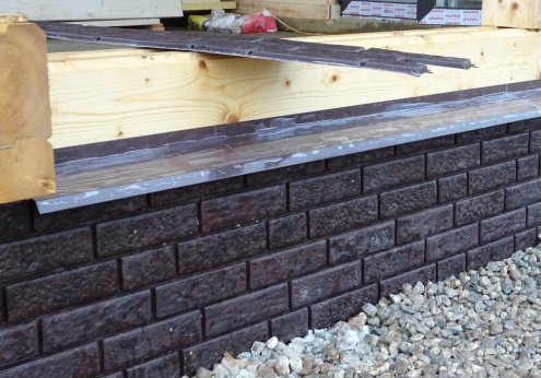 Искусственный камень плоский Atlas Stone Базальт 057 коричневый рис 3