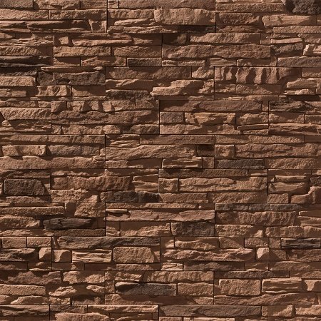 Искусственный камень плоский Leonardo Stone Верона 890 коричневый рис 1