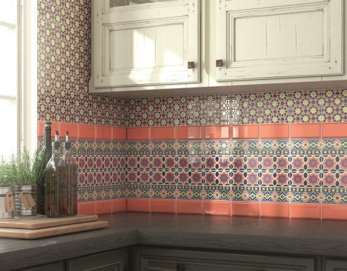 Керамическая плитка Kerama Marazzi Алькасар орнамент глянцевая 150х74 х9,2мм декор HGD/A326/16000 рис 3