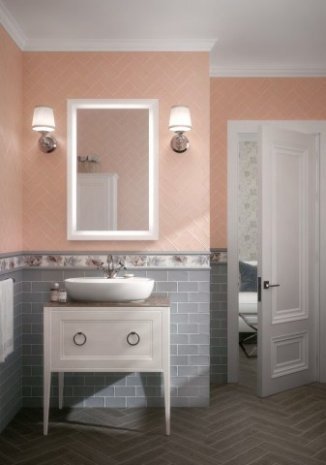 Керамогранит Kerama Marazzi Даниэли золотой глянцевая 200х6х9мм бордюр бисер POD015 рис 2