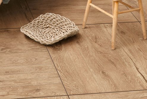 Керамогранит Atlas Concorde Oak Reserve Pure LASTRA матовая, структурная, ректификат 600х600х20мм, рядовая плитка 610010001142 рис 6