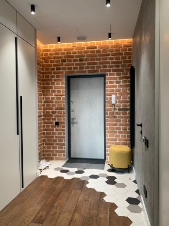 Искусственный камень плоский Eco Stone Кембридж 17-12 коричневый рис 3
