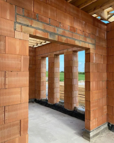 Керамический блок Porotherm 2,1 NF М150 250x120x140 рис 3