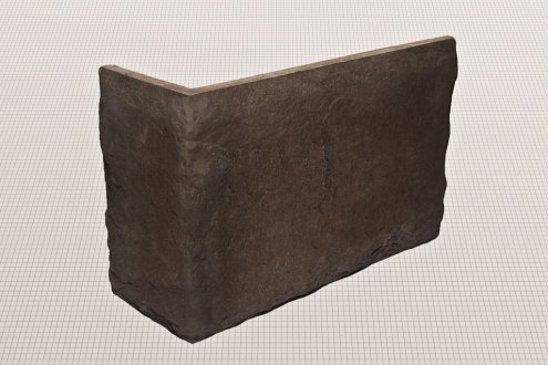 Искусственный камень угловой Atlas Stone Цитадель 116 коричневый рис 2
