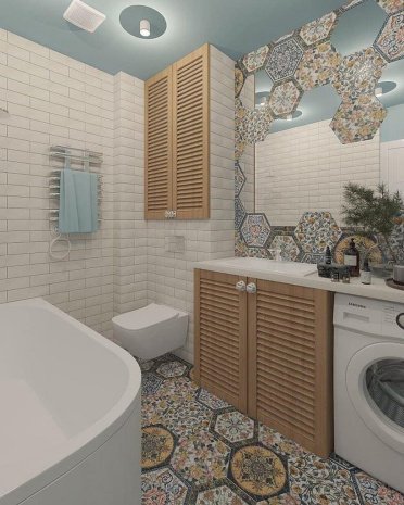 Керамогранит Kerama Marazzi Парк Гуэля орнамент лаппатированная 334х290х8мм декор HGD/A382/SG2700L рис 3