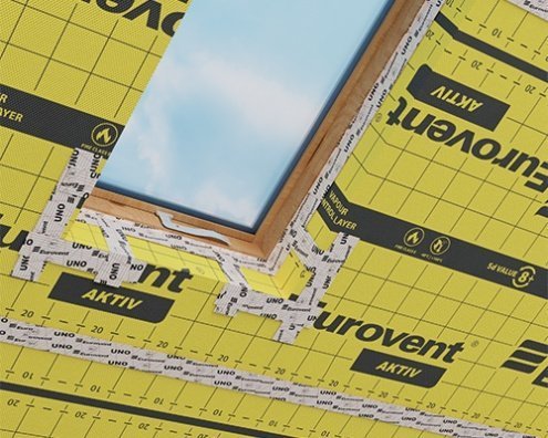 Односторонняя лента Eurovent Uno 50 мм x 25 м рис 2