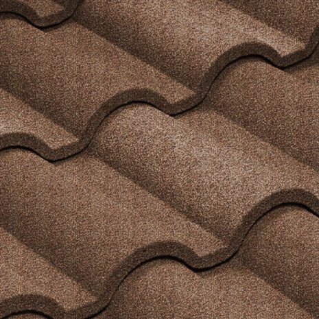 Композитная черепица гонт Metrotile Romana пустыня с посыпкой 1165х415 мм рис 1