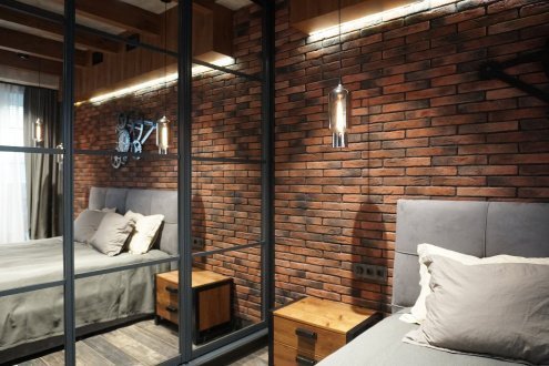 Искусственный камень плоский White Hills Остия Брик 380-70 красный рис 2