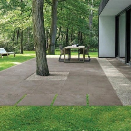 Керамогранит Atlas Concorde Cliff Beige Lastra матовая, гладкая, ректификат 600х600х20мм, рядовая плитка 610010000851 рис 10
