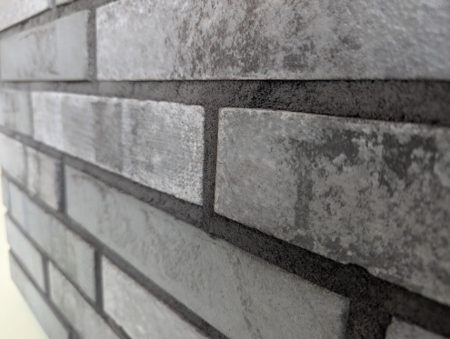Искусственный камень плоский Lifebrick Римхен 600 темно-серый рис 2