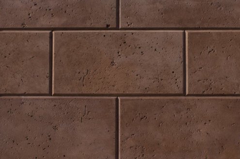 Искусственный камень плоский Eco Stone Кастелло 500 07-06 коричневый рис 1