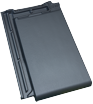 Керамическая черепица рядовая Roben Bergamo anthracite ангоб 436х285 мм рис 5