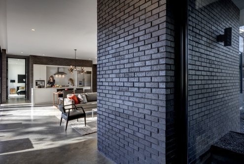 Искусственный камень плоский Leonardo Stone Денвер 708 черный рис 2