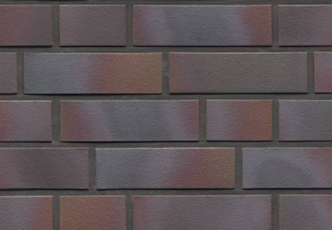 Клинкерная плитка Feldhaus Klinker Galena R386NF14 cerasi maritim negro 240х71х14 мм плоский элемент рис 1