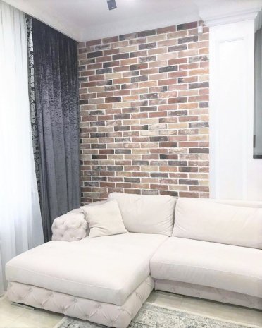 Искусственный камень плоский Eco Stone Кембридж 01-29 бежевый рис 2