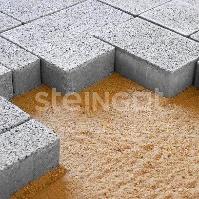 Тротуарная плитка Steingot Премиум Бавария bianco nero частичный прокрас 280/210/140х210/140/70х60 мм рис 4