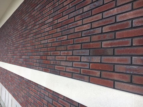 Клинкерная плитка Feldhaus Klinker Sintra R664NF14 cerasi aubergine 240х71х14 мм плоский элемент рис 2
