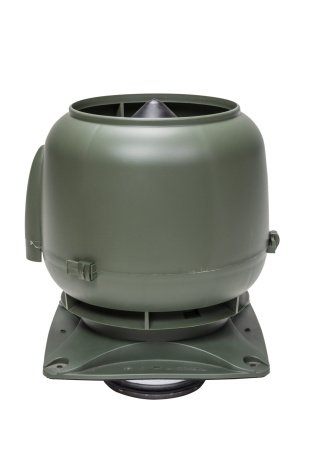 Вентиляционный выход Vilpe с колпаком 125S 250X250 зеленый RR11 рис 1