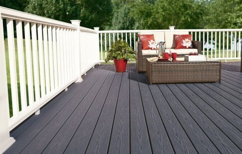 Террасная доска Terradeck Massive 3D, двухсторонняя (текстура:вельвет-гладкая), размер: 150*21*4000мм, цвет: черный рис 2