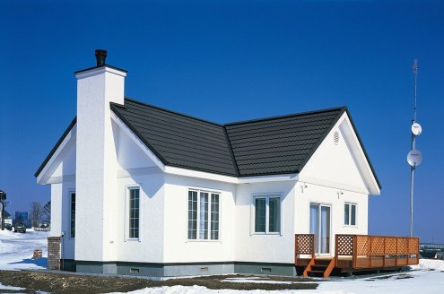 Композитная черепица гонт Gerard Classic dark silver с посыпкой 1320х369 мм рис 2