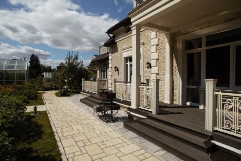 Искусственный камень плоский White Hills Бремен Брик 305-10 бежевый рис 9