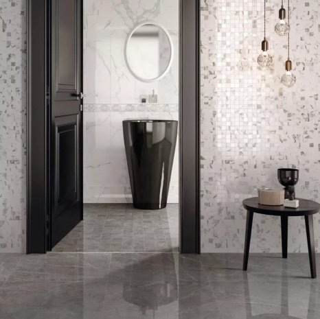 Керамогранит Italon CHARME EVO FLOOR PROJECT Calacatta lux 292х292х10мм мозаика Люкс 620110000101 рис 3