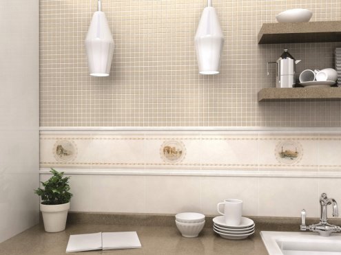 Керамическая плитка Kerama Marazzi Золотой пляж бежевый темный матовая 300х200х6,9мм рядовая плитка 8263 рис 2