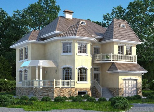 Искусственный камень плоский White Hills Норд Ридж 271-10 бежевый рис 3