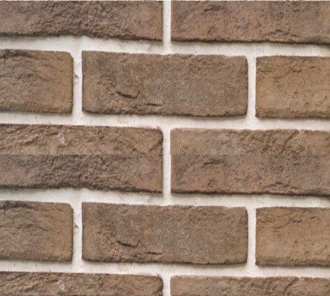 Искусственный камень плоский Eco Stone Кембридж 06-05 коричневый рис 1