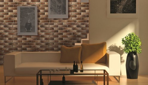 Искусственный камень угловой White Hills Йорк Брик 338-45 коричневый рис 2