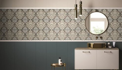 Керамическая плитка Italon Element Silk Damasko матовая 750х250х8,5мм вставка 600080000339 рис 3