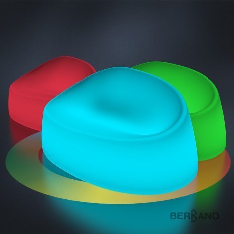 Диван пластиковый Berkano Smoov, размер: 150x100x72см, подсветка LED Е27, IP68, арт.250_001_03_106 рис 2