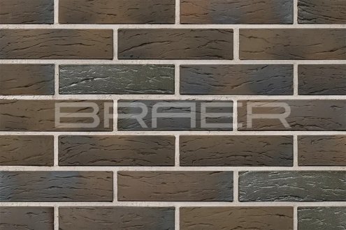 Кирпич керамический облицовочный Braer М150 limited 1 NF 250х120х65 риф рис 2