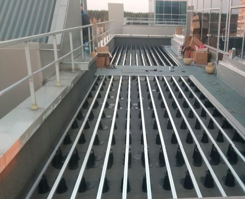 Лага 75 алюминиевая "Terradeck", размер: 33х48х4000мм рис 3