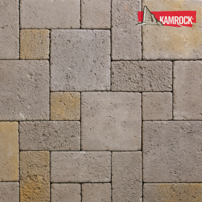 Искусственный камень плоский Kamrock Южный форт 14010 серый рис 1