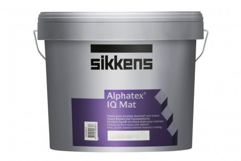Краска Sikkens Alphatex IQ база 1 W05 1л рис 1