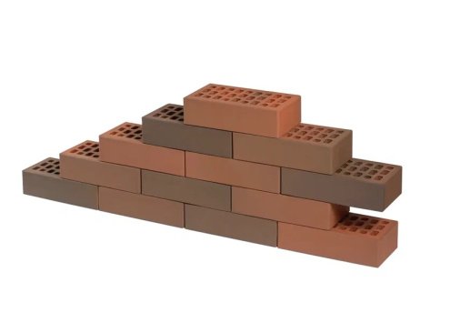 Кирпич облицовочный керамический Volgabrick М200 1 NF 250х120х65 нева флеш гладкий рис 3
