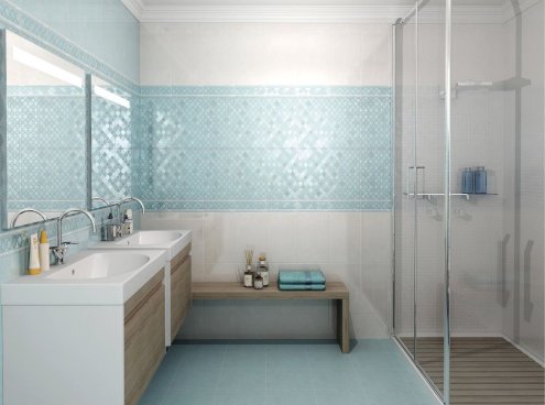 Керамическая плитка Kerama Marazzi Бисер белый матовая 250х20х10мм бордюр карандаш 70 рис 2