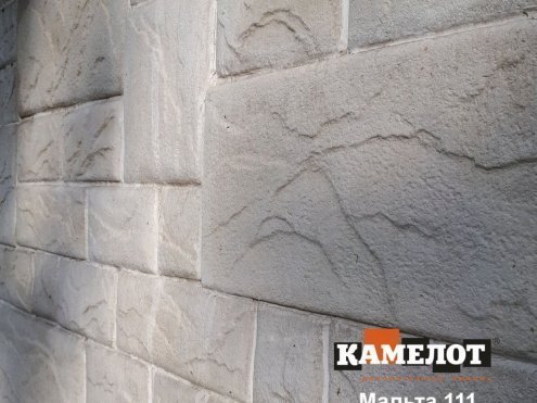 Искусственный камень угловой Камелот Мальта 2111 бежевый рис 8